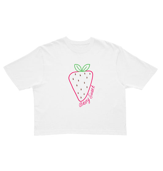 Berry Sweet Cropped Tee