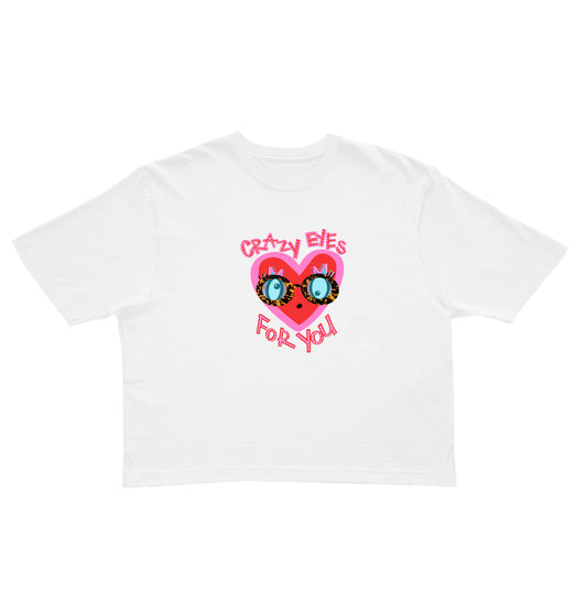 Crazy Eyes Cropped Tee ♡