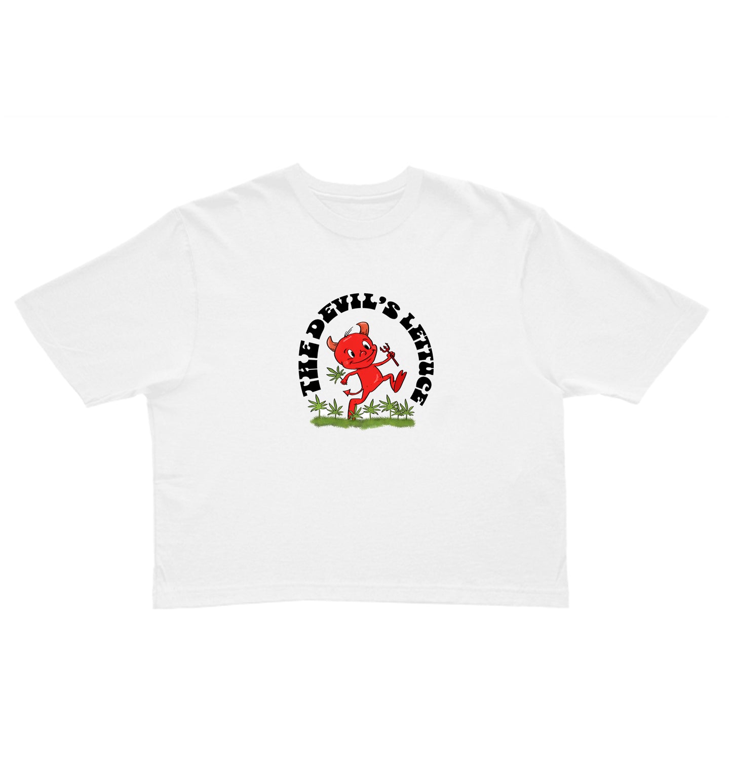 Devil's Lettuce Cropped Tee