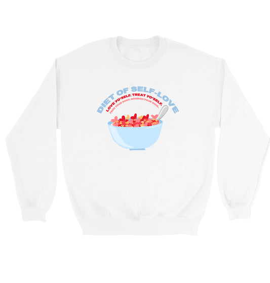 Diet of Self-Love Crewneck Sweatshirt