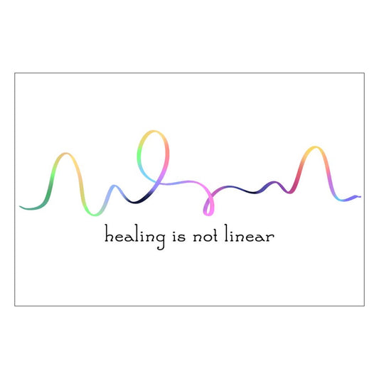 Healing is Not Linear Card