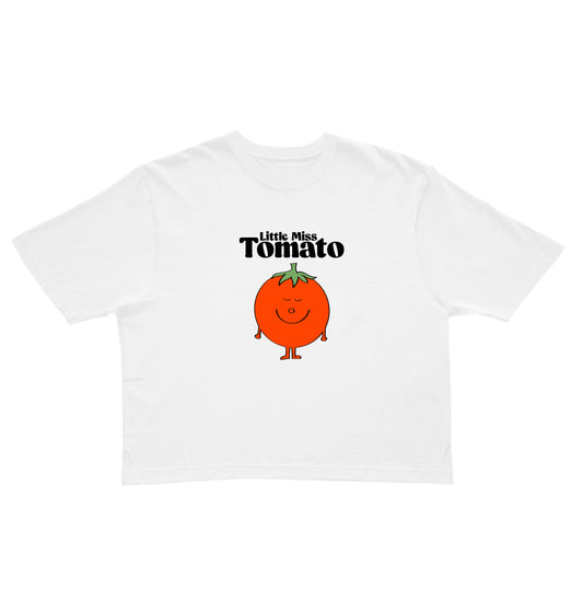 Little Miss Tomato Cropped Tee