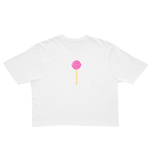 Suck It Cropped Tee