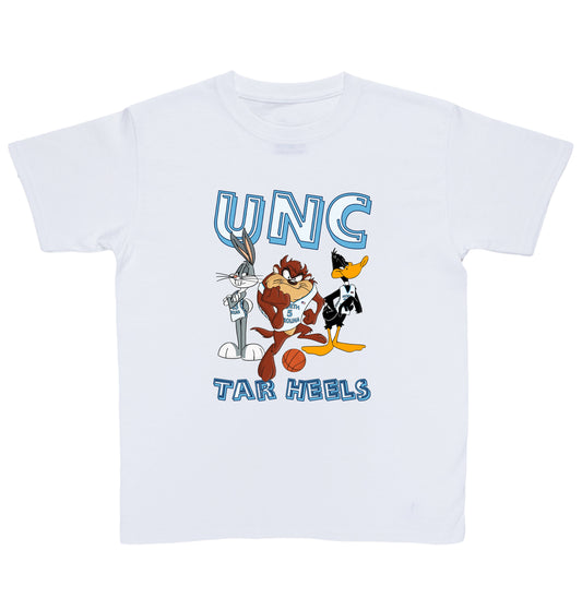 UNC Tar Heels Looney Tunes Regular Fit Tee