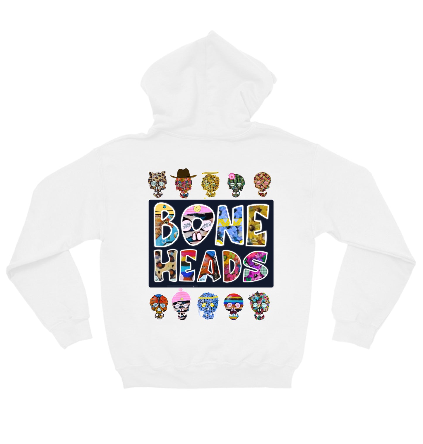 Beanie Baby Bonehead Hoodie ☠️