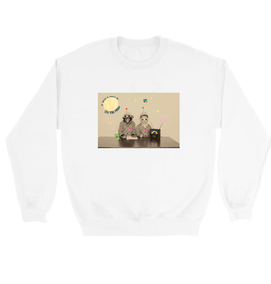 I Wanna Be on the Moon Crewneck Sweatshirt