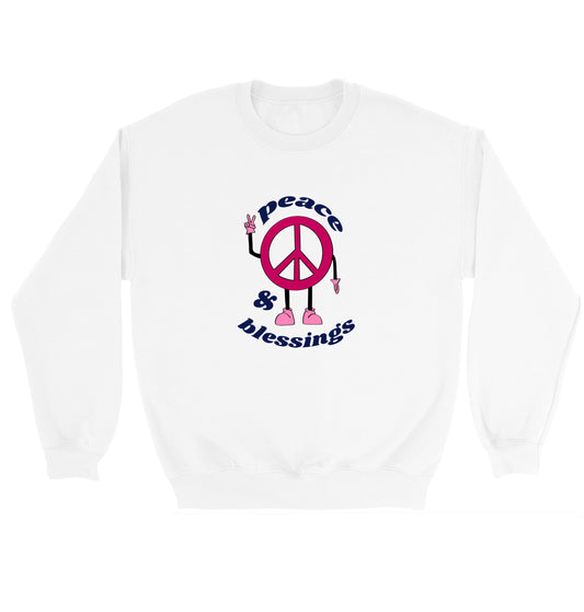 Peace & Blessings Crewneck Sweatshirt